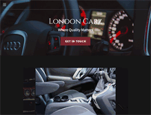 Tablet Screenshot of londoncarz.com